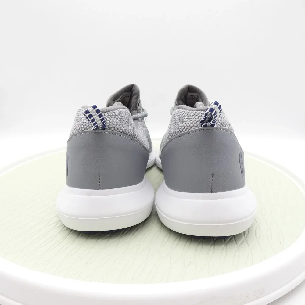 FootJoy Flex Mens Golf Shoes Grey Spikeless Mesh Sneakers 56106 Size 11.5 M